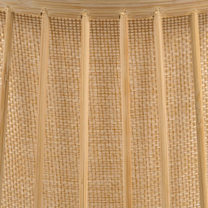 GloboStar® AZORES 01753 Μοντέρνο Φωτιστικό Δαπέδου Μονόφωτο 1 x E27 Μπεζ Μπαμπού Πλέγμα D30 x H90cm GloboStar® AZORES 01753 Μοντέρνο Φωτιστικό Δαπέδου Μονόφωτο 1 x E27 Μπεζ Μπαμπού Πλέγμα D30 x H90cm