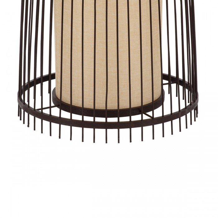 GloboStar® AZORES 01756 Μοντέρνο Φωτιστικό Δαπέδου Μονόφωτο 1 x E27 Καφέ Μπαμπού Πλέγμα D40 x H150cm GloboStar® AZORES 01756 Μοντέρνο Φωτιστικό Δαπέδου Μονόφωτο 1 x E27 Καφέ Μπαμπού Πλέγμα D40 x H150cm