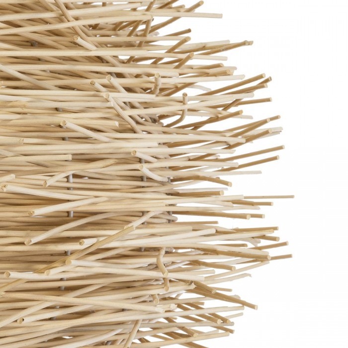 GloboStar® MINORCA 01786 Boho Κρεμαστό Φωτιστικό Οροφής Μονόφωτο 1 x E27 AC220-240V IP20 - Φ100 x Υ45cm - Μπεζ Ξύλινο Πλέγμα GloboStar® MINORCA 01786 Boho Κρεμαστό Φωτιστικό Οροφής Μονόφωτο 1 x E27 AC220-240V IP20 - Φ100 x Υ45cm - Μπεζ Ξύλινο Πλέγμα