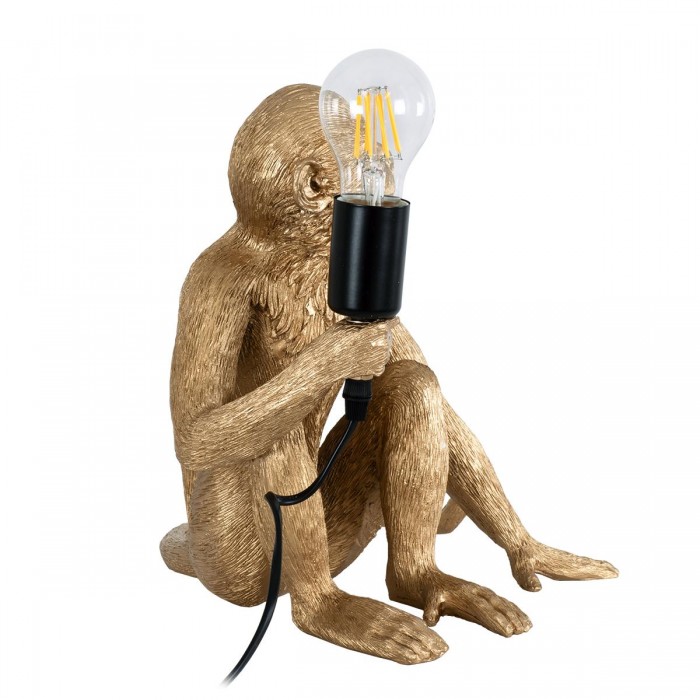 GloboStar® APES 01809 Μοντέρνο Φωτιστικό Πορτατίφ Λαμπατέρ Μονόφωτο 1 x E27 Χρυσό Φιγούρα L30 x W27 x H30cm GloboStar® APES 01809 Μοντέρνο Φωτιστικό Πορτατίφ Λαμπατέρ Μονόφωτο 1 x E27 Χρυσό Φιγούρα L30 x W27 x H30cm