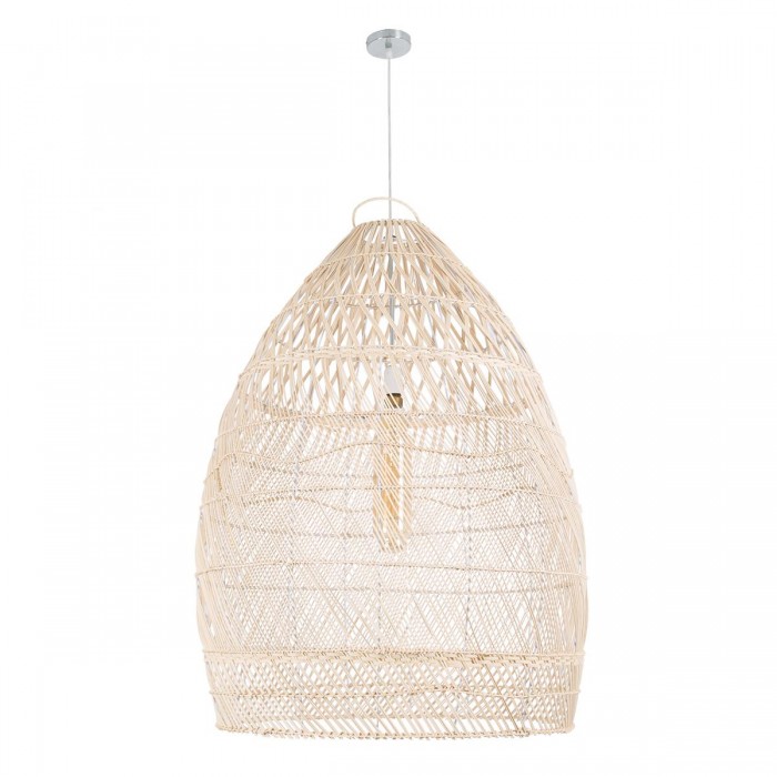 GloboStar® MALIBU 01811 Μοντέρνο Κρεμαστό Φωτιστικό Οροφής Μονόφωτο 1 x E27 Μπεζ Μπαμπού Καμπάνα Φ76 x Υ100cm GloboStar® MALIBU 01811 Μοντέρνο Κρεμαστό Φωτιστικό Οροφής Μονόφωτο 1 x E27 Μπεζ Μπαμπού Καμπάνα Φ76 x Υ100cm