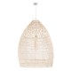 GloboStar® MALIBU 01811 Μοντέρνο Κρεμαστό Φωτιστικό Οροφής Μονόφωτο 1 x E27 Μπεζ Μπαμπού Καμπάνα Φ76 x Υ100cm GloboStar® MALIBU 01811 Μοντέρνο Κρεμαστό Φωτιστικό Οροφής Μονόφωτο 1 x E27 Μπεζ Μπαμπού Καμπάνα Φ76 x Υ100cm