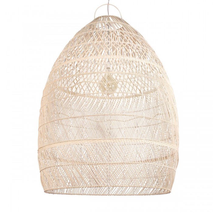 GloboStar® MALIBU 01813 Μοντέρνο Κρεμαστό Φωτιστικό Οροφής Μονόφωτο 1 x E27 Μπεζ Μπαμπού Καμπάνα Φ120 x Υ156cm GloboStar® MALIBU 01813 Μοντέρνο Κρεμαστό Φωτιστικό Οροφής Μονόφωτο 1 x E27 Μπεζ Μπαμπού Καμπάνα Φ120 x Υ156cm