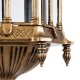 GloboStar® DARCY 01815 Vintage Κρεμαστό Φωτιστικό Οροφής Μονόφωτο 1 x E27 Μπρούτζινο Μεταλλικό Φανάρι Πλέγμα Φ35 x Υ61cm GloboStar® DARCY 01815 Vintage Κρεμαστό Φωτιστικό Οροφής Μονόφωτο 1 x E27 Μπρούτζινο Μεταλλικό Φανάρι Πλέγμα Φ35 x Υ61cm