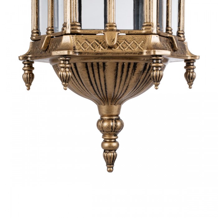 GloboStar® DARCY 01815 Vintage Κρεμαστό Φωτιστικό Οροφής Μονόφωτο 1 x E27 Μπρούτζινο Μεταλλικό Φανάρι Πλέγμα Φ35 x Υ61cm GloboStar® DARCY 01815 Vintage Κρεμαστό Φωτιστικό Οροφής Μονόφωτο 1 x E27 Μπρούτζινο Μεταλλικό Φανάρι Πλέγμα Φ35 x Υ61cm