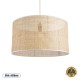 GloboStar® YOTTO 01822 Boho Κρεμαστό Φωτιστικό Οροφής Μονόφωτο 1 x E27 AC220-240V IP20 - Φ55 x Υ30cm - Μπεζ Μπαμπού Πλέγμα GloboStar® YOTTO 01822 Boho Κρεμαστό Φωτιστικό Οροφής Μονόφωτο 1 x E27 AC220-240V IP20 - Φ55 x Υ30cm - Μπεζ Μπαμπού Πλέγμα