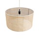 GloboStar® YOTTO 01822 Boho Κρεμαστό Φωτιστικό Οροφής Μονόφωτο 1 x E27 AC220-240V IP20 - Φ55 x Υ30cm - Μπεζ Μπαμπού Πλέγμα GloboStar® YOTTO 01822 Boho Κρεμαστό Φωτιστικό Οροφής Μονόφωτο 1 x E27 AC220-240V IP20 - Φ55 x Υ30cm - Μπεζ Μπαμπού Πλέγμα