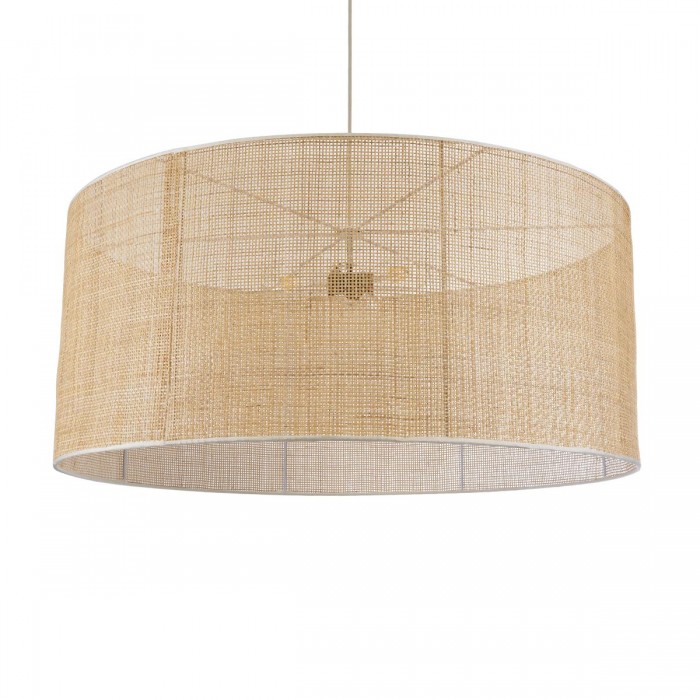 GloboStar® YOTTO 01823 Boho Κρεμαστό Φωτιστικό Οροφής Τρίφωτο 3 x E27 AC220-240V IP20 - Φ90 x Υ40cm - Μπεζ Μπαμπού Πλέγμα GloboStar® YOTTO 01823 Boho Κρεμαστό Φωτιστικό Οροφής Τρίφωτο 3 x E27 AC220-240V IP20 - Φ90 x Υ40cm - Μπεζ Μπαμπού Πλέγμα