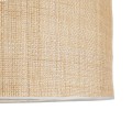 GloboStar® YOTTO 01823 Boho Κρεμαστό Φωτιστικό Οροφής Τρίφωτο 3 x E27 AC220-240V IP20 - Φ90 x Υ40cm - Μπεζ Μπαμπού Πλέγμα
