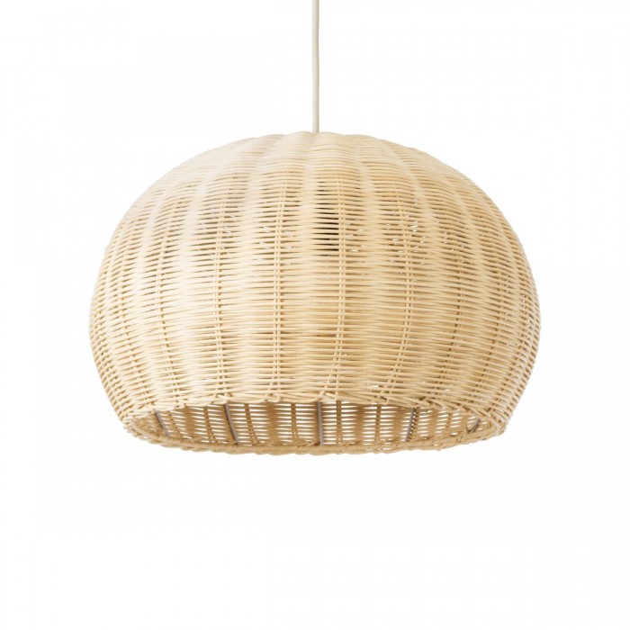 GloboStar® RAITO 01824 Boho Κρεμαστό Φωτιστικό Καμπάνα Μονόφωτο 1 x E27 IP20 Μπεζ Ξύλο - Μ40 x Π40 x Υ25cm GloboStar® RAITO 01824 Boho Κρεμαστό Φωτιστικό Καμπάνα Μονόφωτο 1 x E27 IP20 Μπεζ Ξύλο - Μ40 x Π40 x Υ25cm