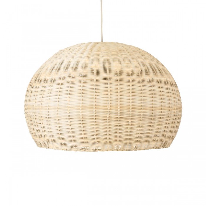 GloboStar® RAITO 01825 Boho Κρεμαστό Φωτιστικό Καμπάνα Μονόφωτο 1 x E27 IP20 Μπεζ Ξύλο - Μ60 x Π60 x Υ40cm GloboStar® RAITO 01825 Boho Κρεμαστό Φωτιστικό Καμπάνα Μονόφωτο 1 x E27 IP20 Μπεζ Ξύλο - Μ60 x Π60 x Υ40cm