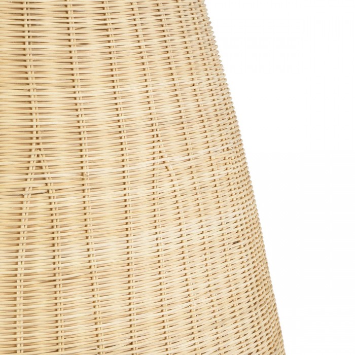 GloboStar® MAHANA 01827 Boho Κρεμαστό Φωτιστικό Οροφής Μονόφωτο 1 x E27 AC220-240V IP20 - Φ80 x Υ130cm - Μπεζ Ξύλινο Ρατάν Πλέγμα GloboStar® MAHANA 01827 Boho Κρεμαστό Φωτιστικό Οροφής Μονόφωτο 1 x E27 AC220-240V IP20 - Φ80 x Υ130cm - Μπεζ Ξύλινο Ρατάν Πλέγμα