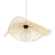 GloboStar® MELEMELE 01840 Boho Κρεμαστό Φωτιστικό Οροφής Μονόφωτο 1 x E27 AC220-240V IP20 - Φ50 x Υ7cm - Μπεζ Ξύλινο Μπαμπού Πλέγμα GloboStar® MELEMELE 01840 Boho Κρεμαστό Φωτιστικό Οροφής Μονόφωτο 1 x E27 AC220-240V IP20 - Φ50 x Υ7cm - Μπεζ Ξύλινο Μπαμπού Πλέγμα