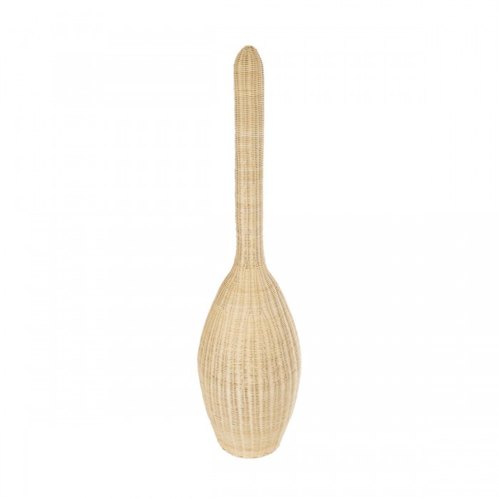 GloboStar® PARADIS 01845 Boho Επιδαπέδιο Φωτιστικό Μονόφωτο 1 x E27 AC220-240V IP20 - Φ40 x Υ150cm - Μπεζ Ξύλινο Ρατάν Πλέγμα GloboStar® PARADIS 01845 Boho Επιδαπέδιο Φωτιστικό Μονόφωτο 1 x E27 AC220-240V IP20 - Φ40 x Υ150cm - Μπεζ Ξύλινο Ρατάν Πλέγμα