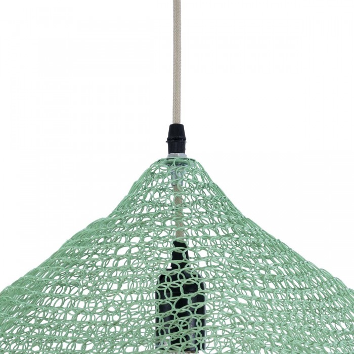 GloboStar® KENTUCKY 01864 Vintage Κρεμαστό Φωτιστικό Οροφής Μονόφωτο 1 x E27 AC220-240V IP20 - Φ40 x Υ30cm - Τιρκουάζ Μεταλλικό Πλέγμα GloboStar® KENTUCKY 01864 Vintage Κρεμαστό Φωτιστικό Οροφής Μονόφωτο 1 x E27 AC220-240V IP20 - Φ40 x Υ30cm - Τιρκουάζ Μεταλλικό Πλέγμα