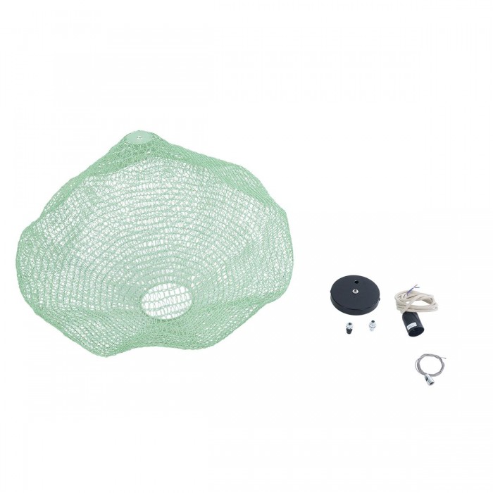 GloboStar® KENTUCKY 01866 Vintage Κρεμαστό Φωτιστικό Οροφής Μονόφωτο 1 x E27 AC220-240V IP20 - Φ60 x Υ50cm - Τιρκουάζ Μεταλλικό Πλέγμα GloboStar® KENTUCKY 01866 Vintage Κρεμαστό Φωτιστικό Οροφής Μονόφωτο 1 x E27 AC220-240V IP20 - Φ60 x Υ50cm - Τιρκουάζ Μεταλλικό Πλέγμα