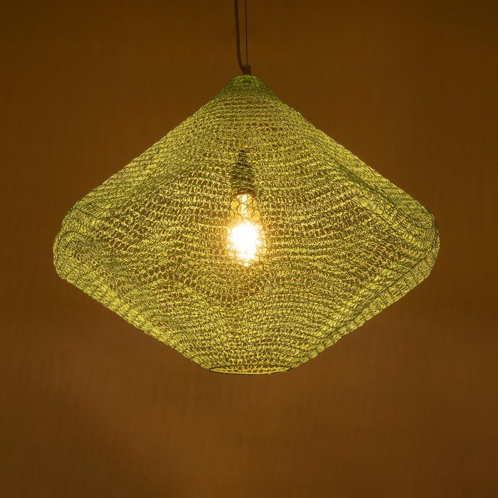 GloboStar® KENTUCKY 01866 Vintage Κρεμαστό Φωτιστικό Οροφής Μονόφωτο 1 x E27 AC220-240V IP20 - Φ60 x Υ50cm - Τιρκουάζ Μεταλλικό Πλέγμα GloboStar® KENTUCKY 01866 Vintage Κρεμαστό Φωτιστικό Οροφής Μονόφωτο 1 x E27 AC220-240V IP20 - Φ60 x Υ50cm - Τιρκουάζ Μεταλλικό Πλέγμα