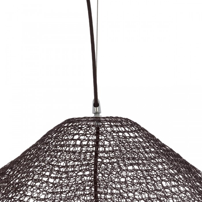 GloboStar® KENTUCKY 01869 Vintage Κρεμαστό Φωτιστικό Οροφής Μονόφωτο 1 x E27 AC220-240V IP20 - Φ90 x Υ70cm - Σκούρο Καφέ Μεταλλικό Πλέγμα GloboStar® KENTUCKY 01869 Vintage Κρεμαστό Φωτιστικό Οροφής Μονόφωτο 1 x E27 AC220-240V IP20 - Φ90 x Υ70cm - Σκούρο Καφέ Μεταλλικό Πλέγμα