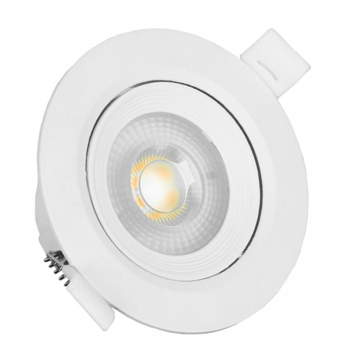 Φωτιστικό LED Spot Οροφής Mini Downlight 5W 230v 450lm 50° με Κινούμενη Βάση Φ9 Θερμό Λευκό 3000k GloboStar 01880 Φωτιστικό LED Spot Οροφής Mini Downlight 5W 230v 450lm 50° με Κινούμενη Βάση Φ9 Θερμό Λευκό 3000k GloboStar 01880