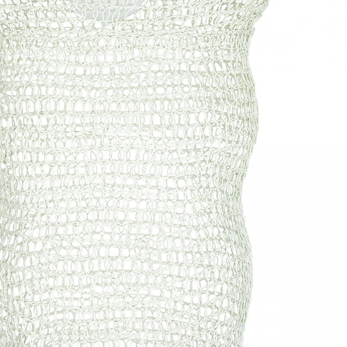 GloboStar® KENTUCKY 01904 Vintage Κρεμαστό Φωτιστικό Οροφής Μονόφωτο 1 x E27 AC220-240V IP20 - Φ30 x Υ80cm - Μπεζ Εκρού Μεταλλικό Πλέγμα GloboStar® KENTUCKY 01904 Vintage Κρεμαστό Φωτιστικό Οροφής Μονόφωτο 1 x E27 AC220-240V IP20 - Φ30 x Υ80cm - Μπεζ Εκρού Μεταλλικό Πλέγμα