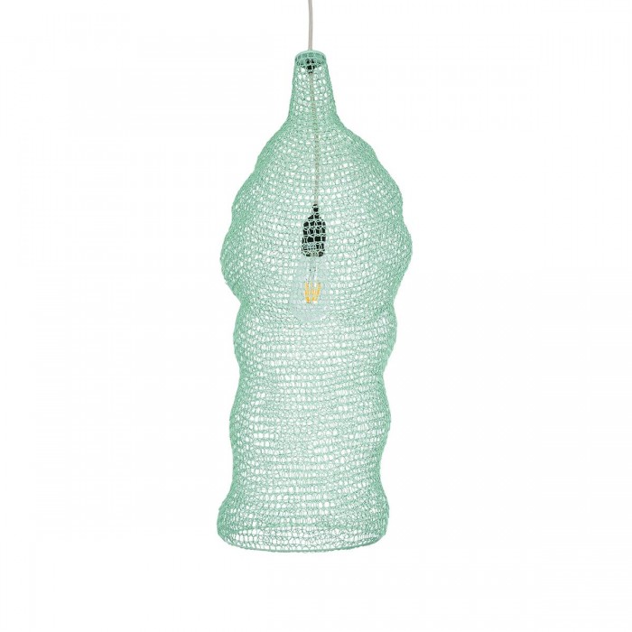 GloboStar® KENTUCKY 01906 Vintage Κρεμαστό Φωτιστικό Οροφής Μονόφωτο 1 x E27 AC220-240V IP20 - Φ30 x Υ80cm - Τιρκουάζ Μεταλλικό Πλέγμα GloboStar® KENTUCKY 01906 Vintage Κρεμαστό Φωτιστικό Οροφής Μονόφωτο 1 x E27 AC220-240V IP20 - Φ30 x Υ80cm - Τιρκουάζ Μεταλλικό Πλέγμα