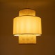 GloboStar® SAIGE 01917 Boho Κρεμαστό Φωτιστικό Πλέγμα Μονόφωτο 1 x E27 IP20 Μπεζ Ξύλο με Μπεζ & Μαύρο Ύφασμα - Μ50 x Π50 x Υ60cm GloboStar® SAIGE 01917 Boho Κρεμαστό Φωτιστικό Πλέγμα Μονόφωτο 1 x E27 IP20 Μπεζ Ξύλο με Μπεζ & Μαύρο Ύφασμα - Μ50 x Π50 x Υ60cm