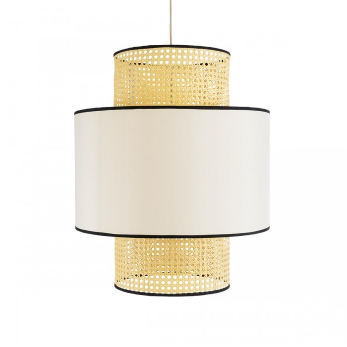 GloboStar® SAIGE 01917 Boho Κρεμαστό Φωτιστικό Πλέγμα Μονόφωτο 1 x E27 IP20 Μπεζ Ξύλο με Μπεζ & Μαύρο Ύφασμα - Μ50 x Π50 x Υ60cm GloboStar® SAIGE 01917 Boho Κρεμαστό Φωτιστικό Πλέγμα Μονόφωτο 1 x E27 IP20 Μπεζ Ξύλο με Μπεζ & Μαύρο Ύφασμα - Μ50 x Π50 x Υ60cm