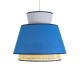 GloboStar® SAIGE 01918 Boho Κρεμαστό Φωτιστικό Πλέγμα Μονόφωτο 1 x E27 IP20 Μπεζ Ξύλο με Μπλε & Γκρι Ύφασμα - Μ50 x Π50 x Υ45cm GloboStar® SAIGE 01918 Boho Κρεμαστό Φωτιστικό Πλέγμα Μονόφωτο 1 x E27 IP20 Μπεζ Ξύλο με Μπλε & Γκρι Ύφασμα - Μ50 x Π50 x Υ45cm