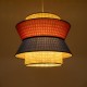 GloboStar® SAIGE 01919 Boho Κρεμαστό Φωτιστικό Πλέγμα Μονόφωτο 1 x E27 IP20 Μπεζ Ξύλο με Κόκκινο & Μπλε Ύφασμα - Μ50 x Π50 x Υ43cm GloboStar® SAIGE 01919 Boho Κρεμαστό Φωτιστικό Πλέγμα Μονόφωτο 1 x E27 IP20 Μπεζ Ξύλο με Κόκκινο & Μπλε Ύφασμα - Μ50 x Π50 x Υ43cm