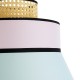 GloboStar® SAIGE 01920 Boho Κρεμαστό Φωτιστικό Πλέγμα Μονόφωτο 1 x E27 IP20 Μπεζ Ξύλο με Πολύχρωμο Ύφασμα - Μ50 x Π50 x Υ54cm GloboStar® SAIGE 01920 Boho Κρεμαστό Φωτιστικό Πλέγμα Μονόφωτο 1 x E27 IP20 Μπεζ Ξύλο με Πολύχρωμο Ύφασμα - Μ50 x Π50 x Υ54cm