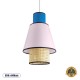 GloboStar® SAIGE 01921 Boho Κρεμαστό Φωτιστικό Πλέγμα Μονόφωτο 1 x E27 IP20 Μπεζ Ξύλο με Μπλε & Ροζ Ύφασμα - Μ30 x Π30 x Υ48cm GloboStar® SAIGE 01921 Boho Κρεμαστό Φωτιστικό Πλέγμα Μονόφωτο 1 x E27 IP20 Μπεζ Ξύλο με Μπλε & Ροζ Ύφασμα - Μ30 x Π30 x Υ48cm