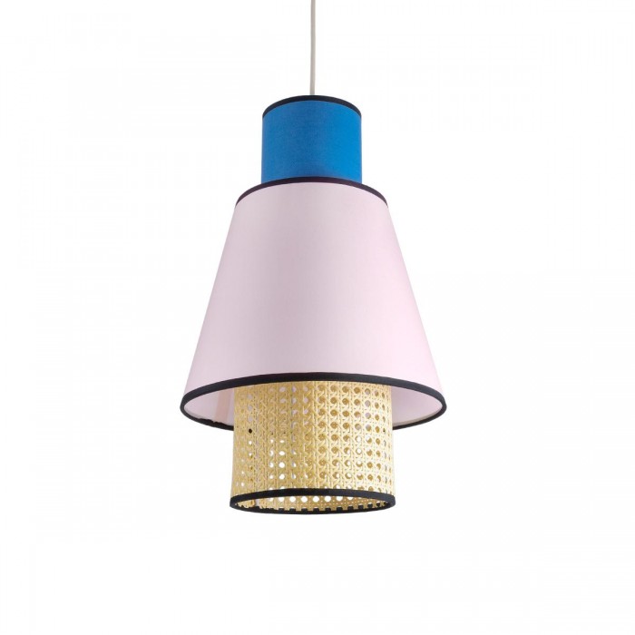 GloboStar® SAIGE 01921 Boho Κρεμαστό Φωτιστικό Πλέγμα Μονόφωτο 1 x E27 IP20 Μπεζ Ξύλο με Μπλε & Ροζ Ύφασμα - Μ30 x Π30 x Υ48cm GloboStar® SAIGE 01921 Boho Κρεμαστό Φωτιστικό Πλέγμα Μονόφωτο 1 x E27 IP20 Μπεζ Ξύλο με Μπλε & Ροζ Ύφασμα - Μ30 x Π30 x Υ48cm