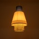 GloboStar® SAIGE 01921 Boho Κρεμαστό Φωτιστικό Πλέγμα Μονόφωτο 1 x E27 IP20 Μπεζ Ξύλο με Μπλε & Ροζ Ύφασμα - Μ30 x Π30 x Υ48cm GloboStar® SAIGE 01921 Boho Κρεμαστό Φωτιστικό Πλέγμα Μονόφωτο 1 x E27 IP20 Μπεζ Ξύλο με Μπλε & Ροζ Ύφασμα - Μ30 x Π30 x Υ48cm