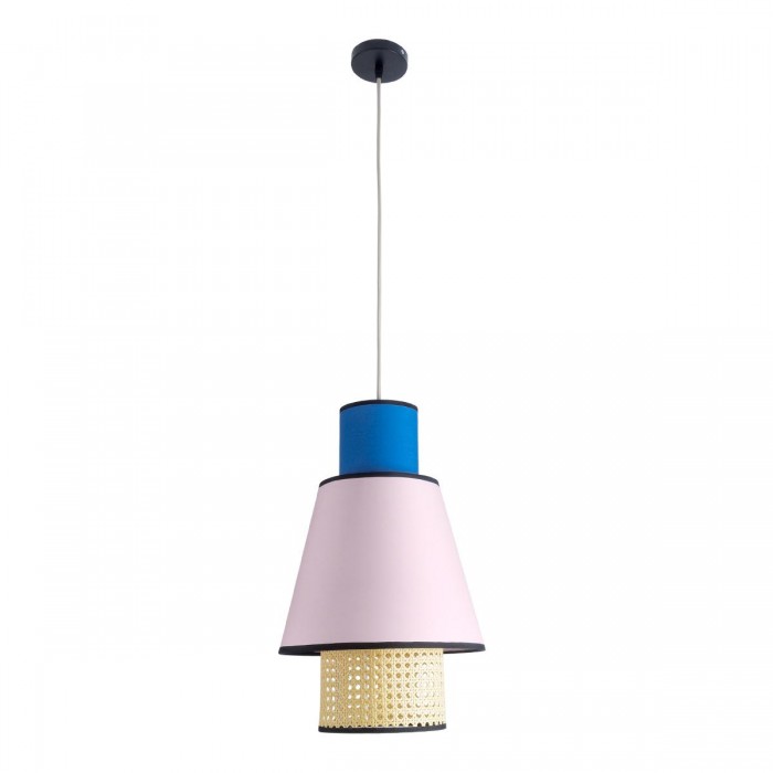 GloboStar® SAIGE 01921 Boho Κρεμαστό Φωτιστικό Πλέγμα Μονόφωτο 1 x E27 IP20 Μπεζ Ξύλο με Μπλε & Ροζ Ύφασμα - Μ30 x Π30 x Υ48cm GloboStar® SAIGE 01921 Boho Κρεμαστό Φωτιστικό Πλέγμα Μονόφωτο 1 x E27 IP20 Μπεζ Ξύλο με Μπλε & Ροζ Ύφασμα - Μ30 x Π30 x Υ48cm