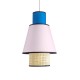 GloboStar® SAIGE 01921 Boho Κρεμαστό Φωτιστικό Πλέγμα Μονόφωτο 1 x E27 IP20 Μπεζ Ξύλο με Μπλε & Ροζ Ύφασμα - Μ30 x Π30 x Υ48cm GloboStar® SAIGE 01921 Boho Κρεμαστό Φωτιστικό Πλέγμα Μονόφωτο 1 x E27 IP20 Μπεζ Ξύλο με Μπλε & Ροζ Ύφασμα - Μ30 x Π30 x Υ48cm