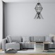 GloboStar® YOSHI 01929 Boho Κρεμαστό Φωτιστικό Οροφής Μονόφωτο 1 x E27 AC220-240V IP20 - Φ35 x Υ60cm - Μαύρο Ξύλινο Πλέγμα GloboStar® YOSHI 01929 Boho Κρεμαστό Φωτιστικό Οροφής Μονόφωτο 1 x E27 AC220-240V IP20 - Φ35 x Υ60cm - Μαύρο Ξύλινο Πλέγμα