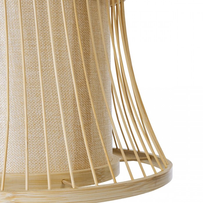 GloboStar® HIBISCUS 01932 Boho Κρεμαστό Φωτιστικό Οροφής Μονόφωτο 1 x E27 AC220-240V IP20 - Φ30 x Υ40cm - Μπεζ Ξύλινο Πλέγμα - 5 Years Warranty GloboStar® HIBISCUS 01932 Boho Κρεμαστό Φωτιστικό Οροφής Μονόφωτο 1 x E27 AC220-240V IP20 - Φ30 x Υ40cm - Μπεζ Ξύλινο Πλέγμα - 5 Years Warranty