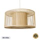GloboStar® HIBISCUS 01936 Boho Κρεμαστό Φωτιστικό Οροφής Μονόφωτο 1 x E27 AC220-240V IP20 - Φ80 x Υ38cm - Μπεζ Ξύλινο Πλέγμα - 5 Years Warranty GloboStar® HIBISCUS 01936 Boho Κρεμαστό Φωτιστικό Οροφής Μονόφωτο 1 x E27 AC220-240V IP20 - Φ80 x Υ38cm - Μπεζ Ξύλινο Πλέγμα - 5 Years Warranty