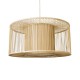 GloboStar® HIBISCUS 01936 Boho Κρεμαστό Φωτιστικό Οροφής Μονόφωτο 1 x E27 AC220-240V IP20 - Φ80 x Υ38cm - Μπεζ Ξύλινο Πλέγμα - 5 Years Warranty GloboStar® HIBISCUS 01936 Boho Κρεμαστό Φωτιστικό Οροφής Μονόφωτο 1 x E27 AC220-240V IP20 - Φ80 x Υ38cm - Μπεζ Ξύλινο Πλέγμα - 5 Years Warranty