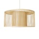 GloboStar® HIBISCUS 01936 Boho Κρεμαστό Φωτιστικό Οροφής Μονόφωτο 1 x E27 AC220-240V IP20 - Φ80 x Υ38cm - Μπεζ Ξύλινο Πλέγμα - 5 Years Warranty GloboStar® HIBISCUS 01936 Boho Κρεμαστό Φωτιστικό Οροφής Μονόφωτο 1 x E27 AC220-240V IP20 - Φ80 x Υ38cm - Μπεζ Ξύλινο Πλέγμα - 5 Years Warranty