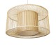 GloboStar® HIBISCUS 01936 Boho Κρεμαστό Φωτιστικό Οροφής Μονόφωτο 1 x E27 AC220-240V IP20 - Φ80 x Υ38cm - Μπεζ Ξύλινο Πλέγμα - 5 Years Warranty GloboStar® HIBISCUS 01936 Boho Κρεμαστό Φωτιστικό Οροφής Μονόφωτο 1 x E27 AC220-240V IP20 - Φ80 x Υ38cm - Μπεζ Ξύλινο Πλέγμα - 5 Years Warranty