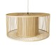 GloboStar® HIBISCUS 01936 Boho Κρεμαστό Φωτιστικό Οροφής Μονόφωτο 1 x E27 AC220-240V IP20 - Φ80 x Υ38cm - Μπεζ Ξύλινο Πλέγμα - 5 Years Warranty GloboStar® HIBISCUS 01936 Boho Κρεμαστό Φωτιστικό Οροφής Μονόφωτο 1 x E27 AC220-240V IP20 - Φ80 x Υ38cm - Μπεζ Ξύλινο Πλέγμα - 5 Years Warranty
