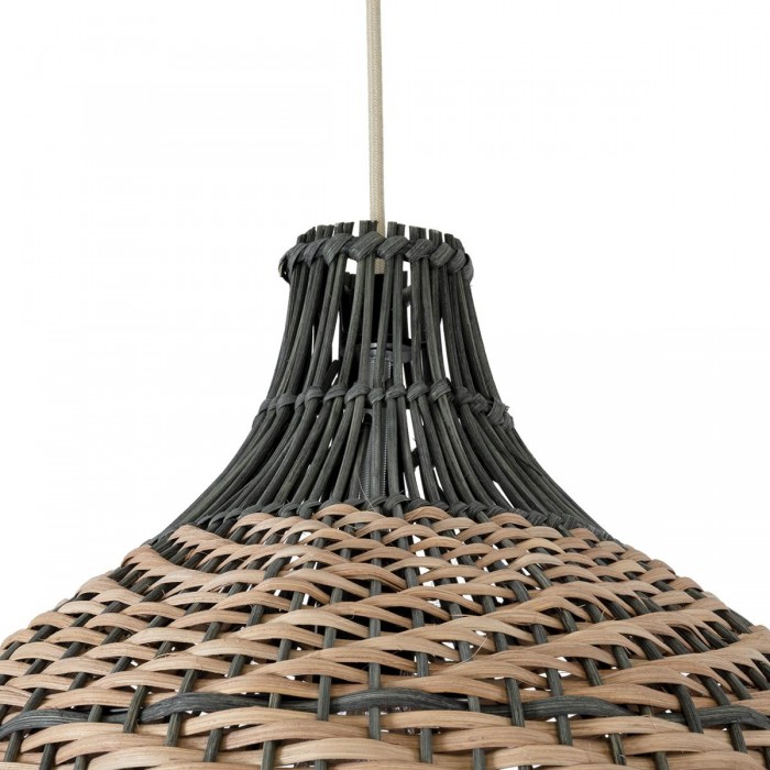 GloboStar® SEYCHELLES 01948 Boho Κρεμαστό Φωτιστικό Καμπάνα Μονόφωτο 1 x E27 IP20 Μπεζ, Χακί & Καφέ Ξύλο - Μ40 x Π40 x Υ40cm GloboStar® SEYCHELLES 01948 Boho Κρεμαστό Φωτιστικό Καμπάνα Μονόφωτο 1 x E27 IP20 Μπεζ, Χακί & Καφέ Ξύλο - Μ40 x Π40 x Υ40cm