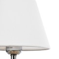 GLOBOSTAR® HASUMI 01957 Boho Επιτραπέζιο Φωτιστικό Πορτατίφ με Ντουί 1 x E27 AC 220-240V IP20 - Μπεζ & Λευκό - Μ19 x Π19 x Υ30cm