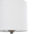 GLOBOSTAR® HASUMI 01958 Boho Επιτραπέζιο Φωτιστικό Πορτατίφ με Ντουί 1 x E27 AC 220-240V IP20 - Μπεζ & Λευκό - Μ18 x Π18 x Υ36cm