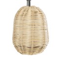 GLOBOSTAR® HASUMI 01958 Boho Επιτραπέζιο Φωτιστικό Πορτατίφ με Ντουί 1 x E27 AC 220-240V IP20 - Μπεζ & Λευκό - Μ18 x Π18 x Υ36cm
