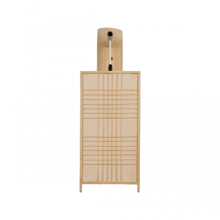 GLOBOSTAR® KOMO 01976 Boho Φωτιστικό Τοίχου - Απλίκα με Ντουί 1 x E27 AC 220-240V IP20 - Μπεζ - Μ20 x Π30 x Υ60cm GLOBOSTAR® KOMO 01976 Boho Φωτιστικό Τοίχου - Απλίκα με Ντουί 1 x E27 AC 220-240V IP20 - Μπεζ - Μ20 x Π30 x Υ60cm