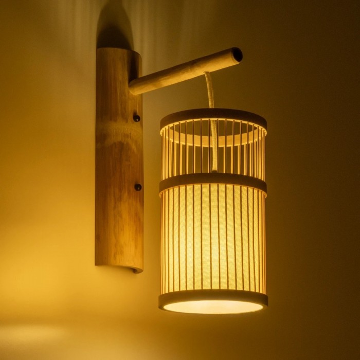 GLOBOSTAR® TULUM 01978 Boho Φωτιστικό Τοίχου - Απλίκα με Ντουί 1 x E27 AC 220-240V IP20 - Μπεζ - Μ16 x Π26.5 x Υ47cm GLOBOSTAR® TULUM 01978 Boho Φωτιστικό Τοίχου - Απλίκα με Ντουί 1 x E27 AC 220-240V IP20 - Μπεζ - Μ16 x Π26.5 x Υ47cm