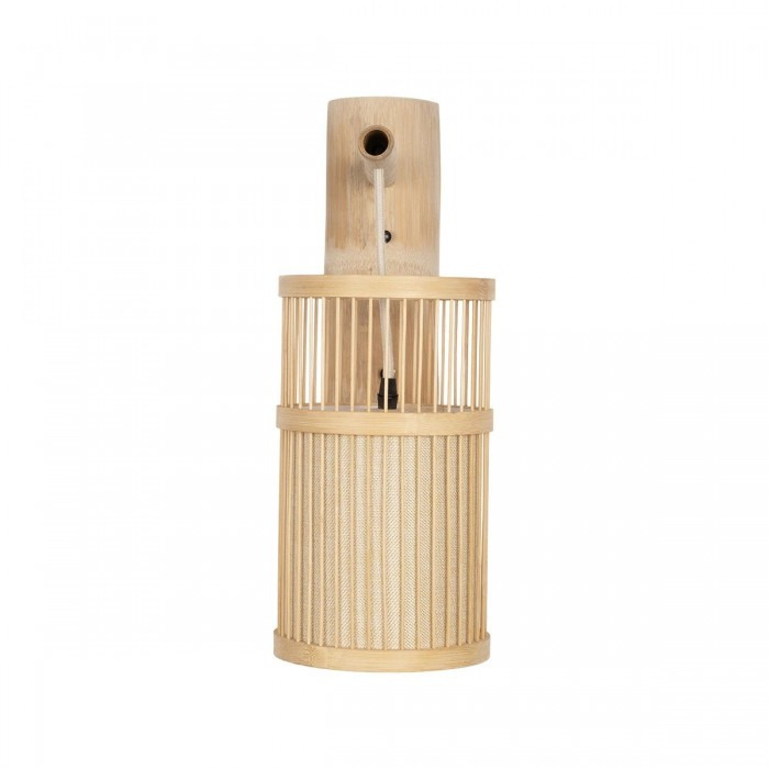 GLOBOSTAR® TULUM 01978 Boho Φωτιστικό Τοίχου - Απλίκα με Ντουί 1 x E27 AC 220-240V IP20 - Μπεζ - Μ16 x Π26.5 x Υ47cm GLOBOSTAR® TULUM 01978 Boho Φωτιστικό Τοίχου - Απλίκα με Ντουί 1 x E27 AC 220-240V IP20 - Μπεζ - Μ16 x Π26.5 x Υ47cm