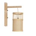 GLOBOSTAR® TULUM 01978 Boho Φωτιστικό Τοίχου - Απλίκα με Ντουί 1 x E27 AC 220-240V IP20 - Μπεζ - Μ16 x Π26.5 x Υ47cm GLOBOSTAR® TULUM 01978 Boho Φωτιστικό Τοίχου - Απλίκα με Ντουί 1 x E27 AC 220-240V IP20 - Μπεζ - Μ16 x Π26.5 x Υ47cm